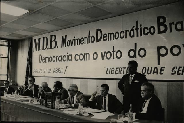MDB: 60 anos de trajetória