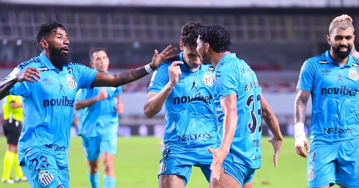Liderado por Gabigol, Santos vence o Remo fora de casa