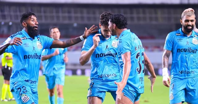 Liderado por Gabigol, Santos vence o Remo fora de casa