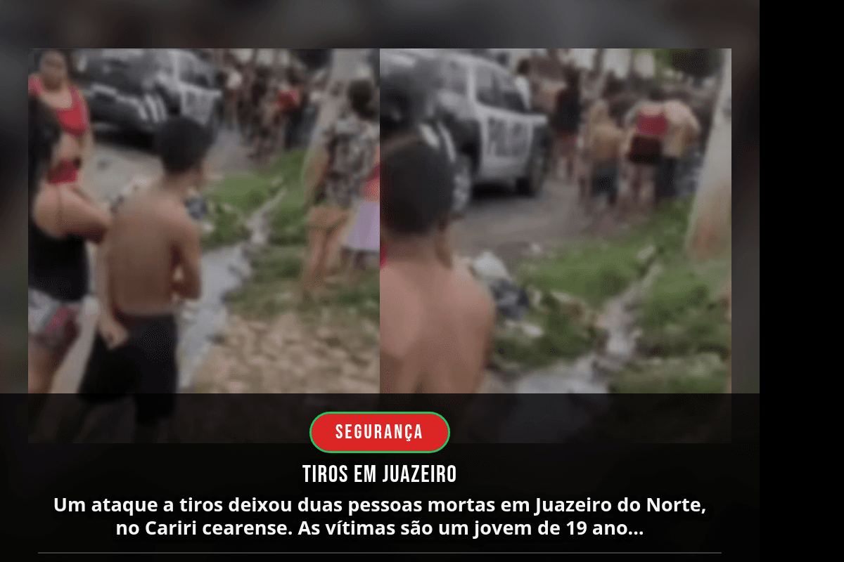 Tiros em Juazeiro